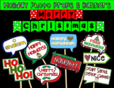 Christmas & Hanukkah Photo Booth Props & Banners