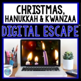 Christmas, Hanukkah and Kwanzaa DIGITAL ESCAPE ROOM