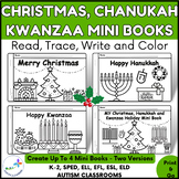 Christmas, Hanukkah, and Kwanzaa Mini Books - December Hol