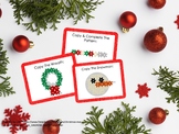 Christmas Hashtag Blocks Task Cards
