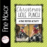 Christmas Hole Punch - Fine Motor Activity