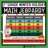Christmas Holiday 2nd Grade Math Jeopardy | Digital Review
