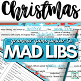 Christmas Holiday Activity Middle School ELA English Mad L