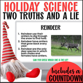 Christmas Holiday Activity Two Truths & a Lie - Science Tr
