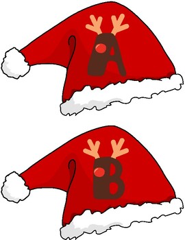 Preview of Christmas + Holiday Alphabet Set A-Z