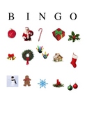 Christmas Holiday Bingo Game for Preschool and Kindergarten