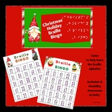 Christmas Holiday Braille Bingo - Disability Awareness Gam