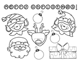 Christmas / Holiday Coloring Sheet! - FREEBIE!!