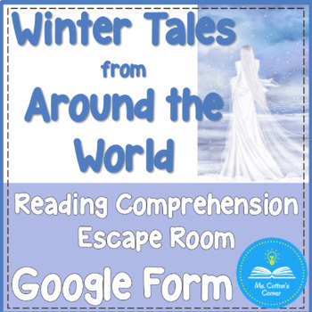 Preview of Christmas/Holiday Escape Room - Reading Comprehension Passage and Questions