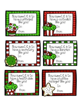 Christmas & Holiday Gift Tags (Editable & PDF) by The Doggone Good Teacher