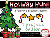 Christmas Holiday Hunt ~ Listening and Following Directions