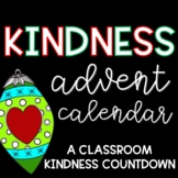 Christmas/Holiday Kindness Advent Calendar Countdown Bulle