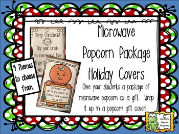 Fall Popcorn Wrappers - Instant Download, Microwave popcorn - Popcorn Cover  - Autumn Office Gift - Harvest Festival - Popcorn Sleeve