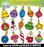 Christmas Ornaments Clipart {Zip-A-Dee-Doo-Dah Designs}