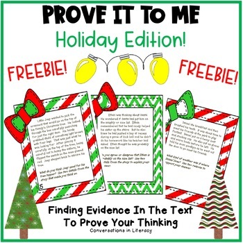 Preview of Christmas - Holiday Reading Comprehension With Questions Freebie