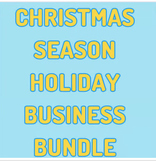 Christmas Holiday Season  Business Law Marketing BUNDLE