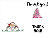 Christmas/Holiday Thank You Cards