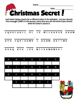 Christmas Holiday-Themed Brain Teasers Enrichment Puzzles by Miss Challenge