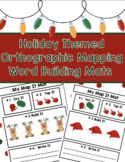 Christmas Holiday Themed Orthographic Mapping Mats