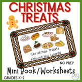 Christmas Holiday Treats Around the World Minibook and Wor