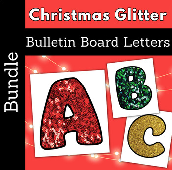 150 PCS Large 7 Font Christmas Bulletin Board Letters for Classroom, Red  and Green Letters Bulletin Board Christmas Decorations for Xmas Home School