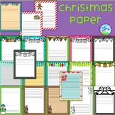 Christmas/Holiday Writing Paper