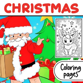 Preview of Christmas Holidays coloring pages