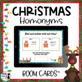 Christmas Homonyms Boom Cards | Multiple Meaning Words