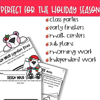 Christmas Project Based Learning | Hot Chocolate Stand PBL