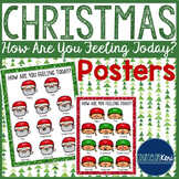 Christmas How Are You Feeling Posters - Elementary School 