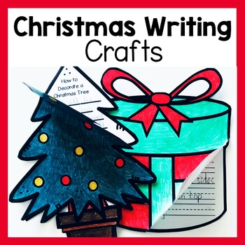 Preview of Christmas How To Writing Prompts | Christmas Gift Craft | Decorate an Xmas Tree
