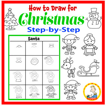 Preview of Christmas How-to-Draw