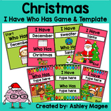 Christmas I Have, Who Has Ready-to-Print Game and Editable