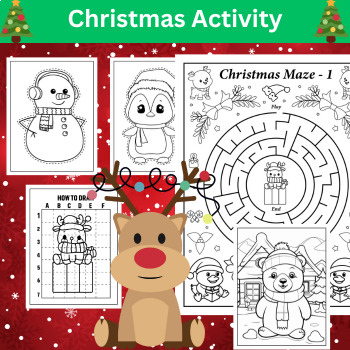 Preview of Christmas I SPY - Fun Games & Activities