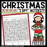 Christmas "I Spy" FREEBIE | Christmas Activity | Christmas Math
