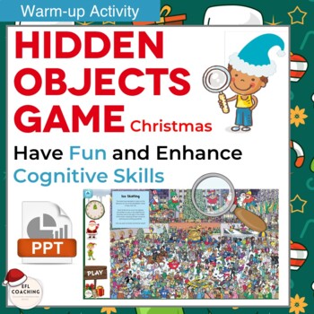 Preview of Christmas I Spy (Find The Hidden Object) - Hidden Objects Interactive PPT Game