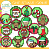 Symbol Icons for a Classic Christmas Clip Art