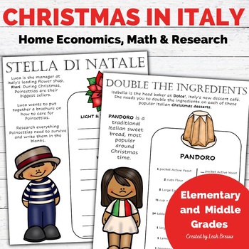 Preview of Christmas In Italy | Christmas Around the World Activities