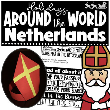 Preview of Christmas In The Netherlands | Holidays Around The World | Craft and Flip Book