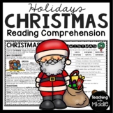 Christmas Informational Text Reading Comprehension Workshe