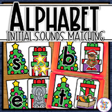 Christmas Initial Sound & Alphabet Matching Activity