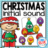 Christmas Beginning Sounds Center | Christmas Letter Sound