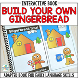 Christmas Interactive Book - Build a Gingerbread Holiday Scene