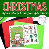 Christmas Interactive Language Unit for Speech Therapy (+B