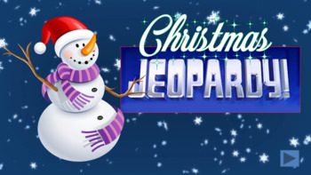 Preview of Christmas Jeopardy