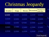 Christmas Jeopardy Round 1