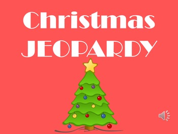 Preview of Christmas Jeopardy fun