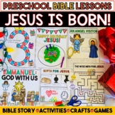 Christmas | Jesus is Born (Preschool Bible Lesson)