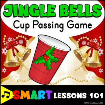 Jingle Bell Cup Game: Christmas Music Game: Rhythm Activity Lesson for ...