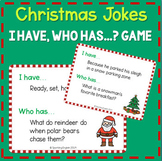 Christmas Jokes - "I Have, Who Has" Game - Fun Whole Class
